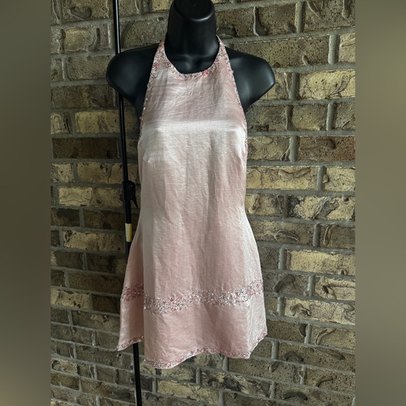 ASTA RESORT Marina Hand Beaded Mini Dress - Bon Bon Pink
SIZE S NWT - Picture 5 of 16